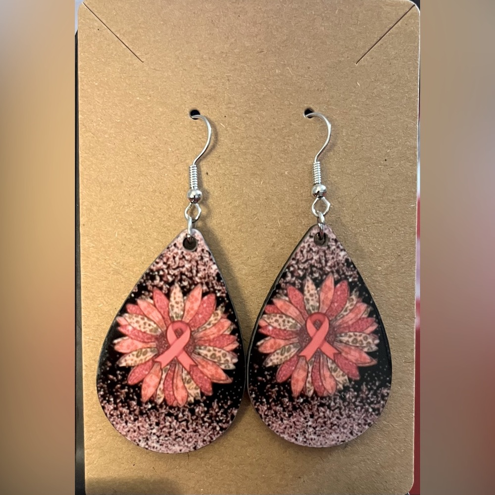 Breast Cancer Awareness Earrings